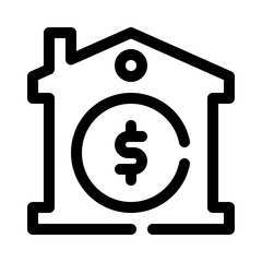 Real Estate line icon