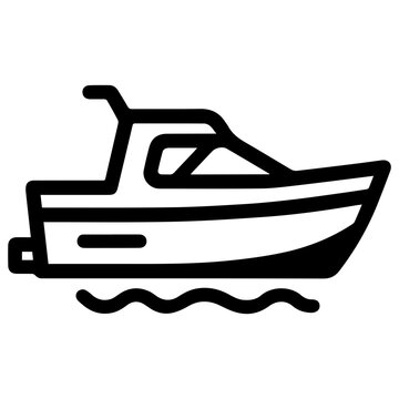 recommend clip art: motorboat
