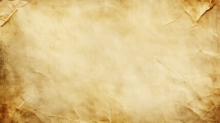 Aged Yellow Paper Texture Background