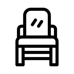 Chair line icon