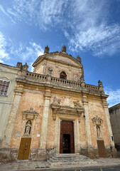Church of the Madonna del Carmine in Manduria, Puglia, Italy