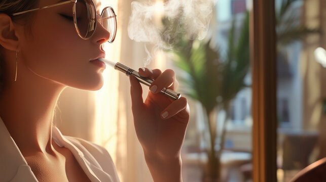 Vaping Woman" Images  Browse 61 Stock Photos, Vectors, and Video | Adobe  Stock