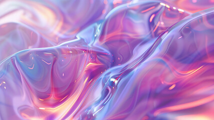 Fototapeta premium Abstract Iridescent Glassmorphism Pink and Blue Background