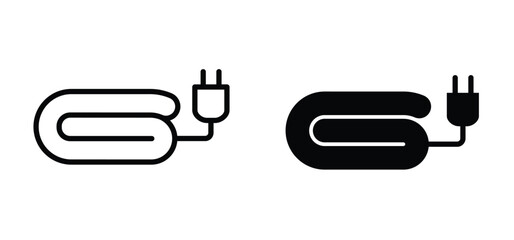 House heating, warm electric blanket icon. Hot heater bed. Folded heating pad, warm electric blanket with heat controls. Temperature, warm comfort. heater and cooling symbol. 