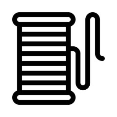 Spool of Thread line icon