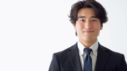 日本人の若いビジネスマン