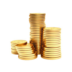 stack of golden coins