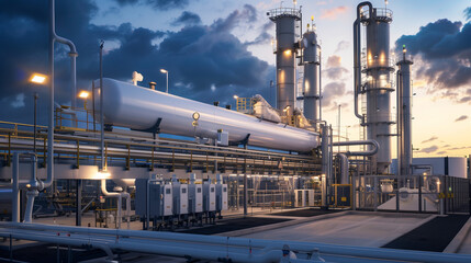A hydrogen plant integrated with a carbon capture system, removing CO2 while producing clean hydrogen