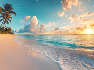 spiaggia tropicale deserta