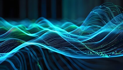 Abstract Fractal Light Design Wallpaper