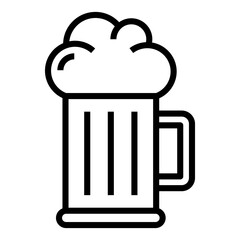 beer line icon.