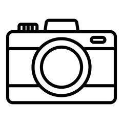 camera line icon.