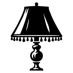 lamp on a white background