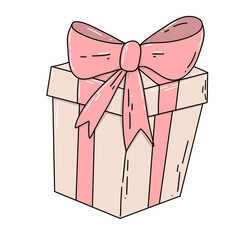 gift box with bow