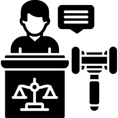 Prosecution icon