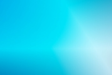 Beautiful watercolor paint in light blue and turquoise tone background for modern art decoration and wallpaper. Cool banner with copy space on page, cover, website and presentation