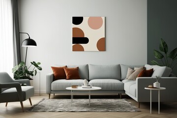 Stylish Minimalist Canvas for Living Room Aesthetics
