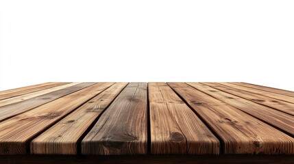 A close-up view of a rustic wooden table showcasing rich textures and natural grains.