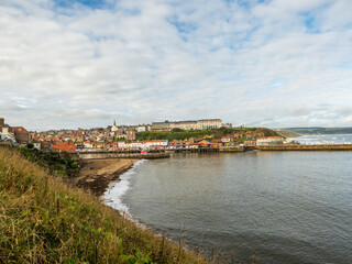 The seaside town of Whitby on the North Yorkshire coast