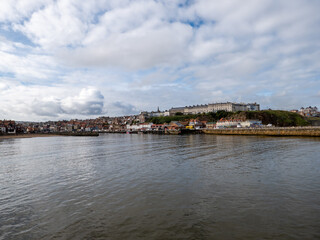 Obraz premium The seaside town of Whitby on the North Yorkshire coast
