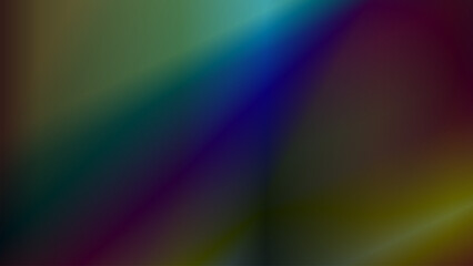 Rainbow light rays flash and glow. Abstract holographic background. Refraction of light through a prism