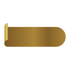luxury gold ribbon