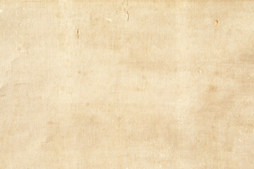 Brown old canvas paper texture with brown stains