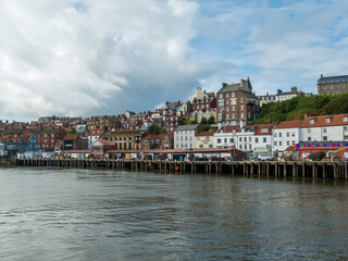 Fototapeta premium The seaside town of Whitby, North Yorkshire coast