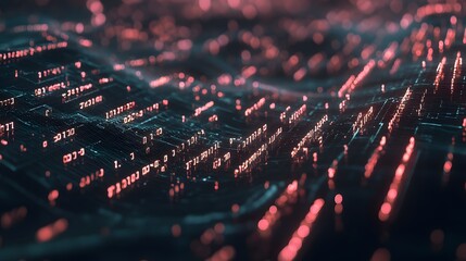 A visually captivating wallpaper showcasing data encryption, featuring intricate patterns of flowing binary code and glowing padlocks intertwined with digital circuits