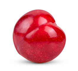 cherry plums isolated on transparent png