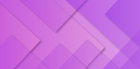 Modern luxury pattern of geometric white and purple color background Elegant abstract background with purple and white lines with shadow. white paper transparent material in triangle technology	
