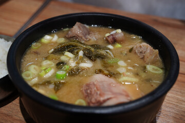 Haejang-guk or hangover soup refers to every kind of soup eaten as a hangover cure in Korean cuisine