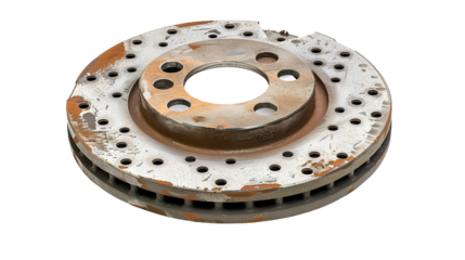 Brake Pads isolated on transparent background, PNG