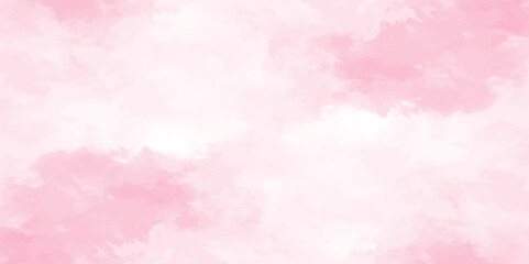Abstract rose pink Watercolor background. bright and shinny lovely soft texture for design. Decorative soft pink paper texture. brush painted fantasy pastel pink watercolor background.