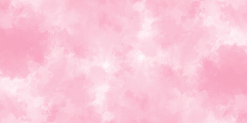 Abstract rose pink Watercolor background. bright and shinny lovely soft texture for design. Decorative soft pink paper texture. brush painted fantasy pastel pink watercolor background.