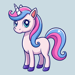 cartoon for children character horse