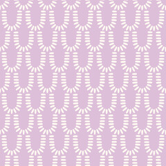 Pastel Purple Dashed Scale Adorable Doodle Abstract Seamless Vector Repeat Pattern