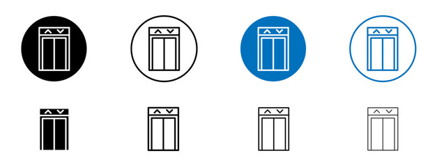 Elevator icon in vector format