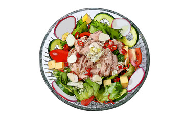 salad with tuna