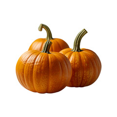 Obraz premium Pumpkins Isolated on a transparent background