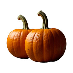 Pumpkins Isolated on a transparent background