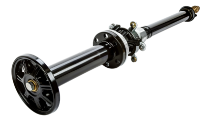 Car Steering Column isolated on transparent background, PNG