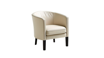 Fototapeta premium Chair isolated on transparent background, PNG