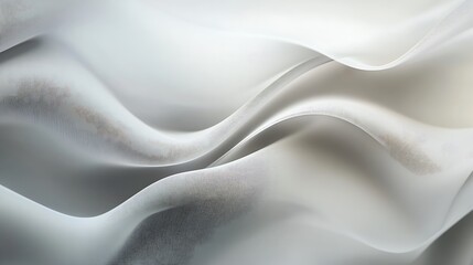 Obraz premium Minimalist abstract background with overlapping grey and white geometric shapes forming a clean, modern design.