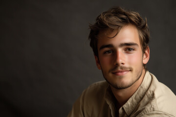 Fototapeta premium Elegant Portrait with Soft Lighting