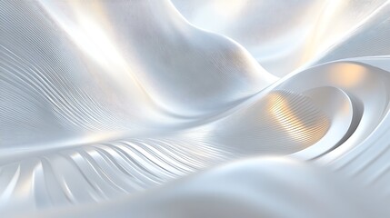 Minimalist abstract background with overlapping grey and white geometric shapes forming a clean, modern design.