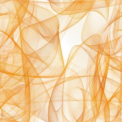 Beautiful multicolored pattern. Fish net, tulle or veil texture. Yellowish orange color. Seamless hand drawn background.