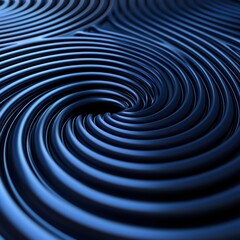 Fototapeta premium Abstract Blue Swirl