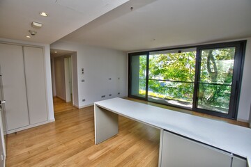 Empty Room Interior in A Luxury House 