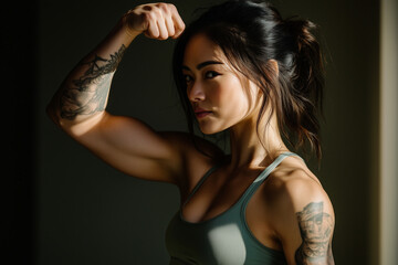 Empowered Woman in Natural Light